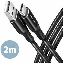 axagon-data-and-charging-usb-2-0-cable-length-2-m-3a-black-braided